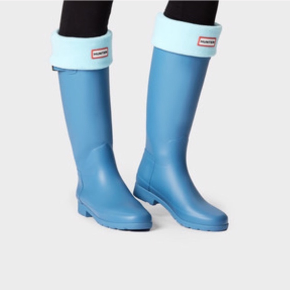 Authentic Hunter Boots Light Blue